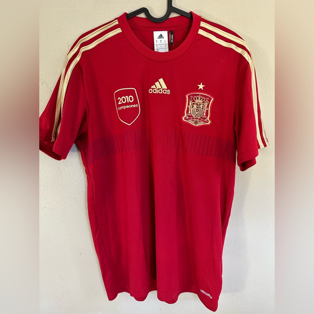Vintage Authentic Adidas Spain Jersey